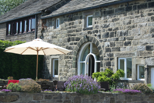 The garden, Whiteley Royd Farm, Hebden Bridge