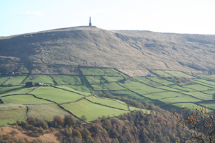 The view, Whiteley Royd Farm, Hebden Bridge